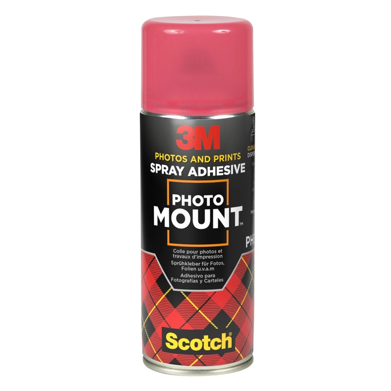 Lepidlo ve spreji 3M Photo Mount grafické, 400ml