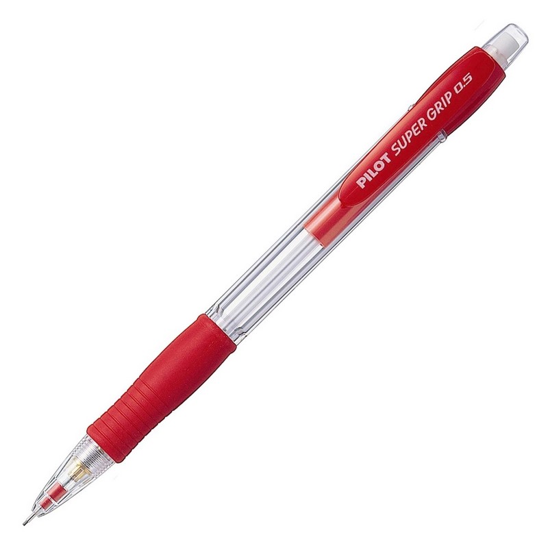 PILOT mikrotužka Super Grip 0,5mm, červená