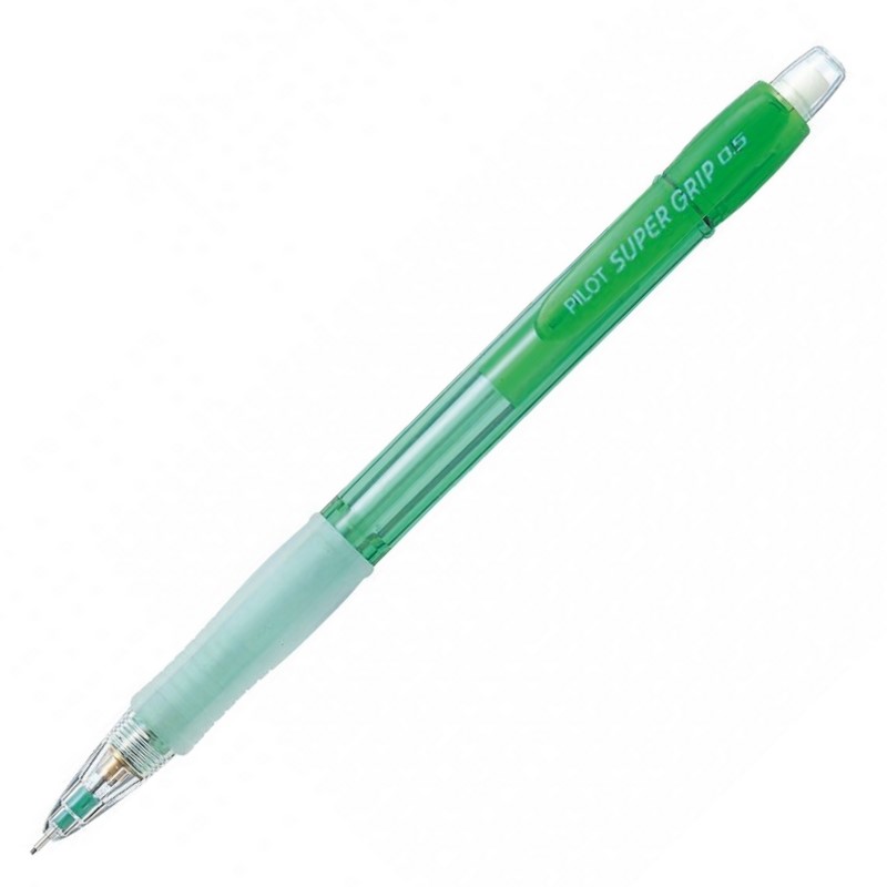 PILOT mikrotužka Super Grip 0,5mm, neon zelená
