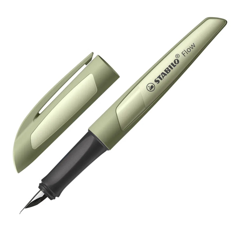 Plnicí pero STABILO Flow MONOCHROME, khaki