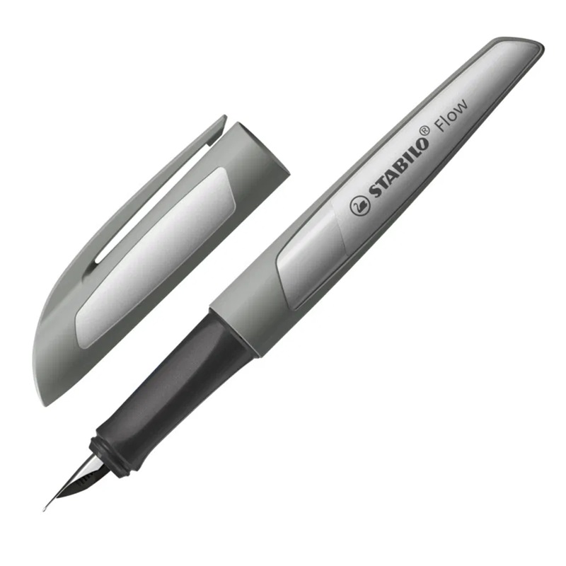 Plnicí pero STABILO Flow MONOCHROME, šedé