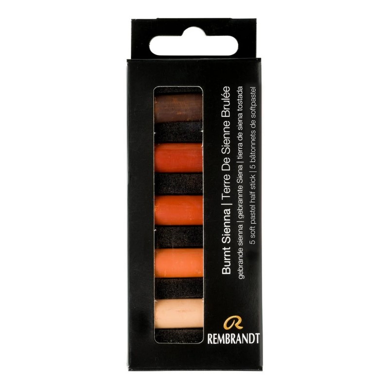 ROYAL TALENS Křídové pastely REMBRANDT Soft Mini, 5ks Burnt Sienna