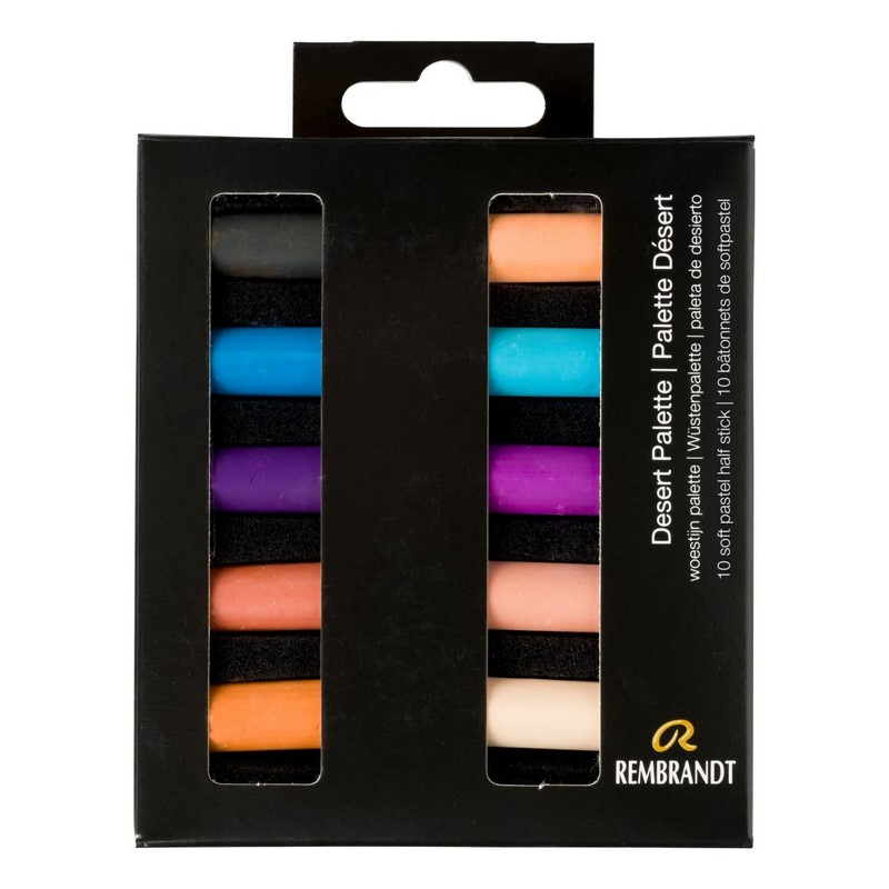 ROYAL TALENS Křídové pastely REMBRANDT Soft Mini, 10ks Desert Palette