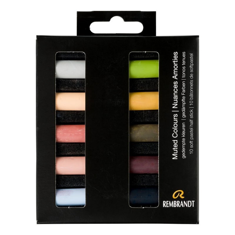 ROYAL TALENS Křídové pastely REMBRANDT Soft Mini, 10ks Muted Colours