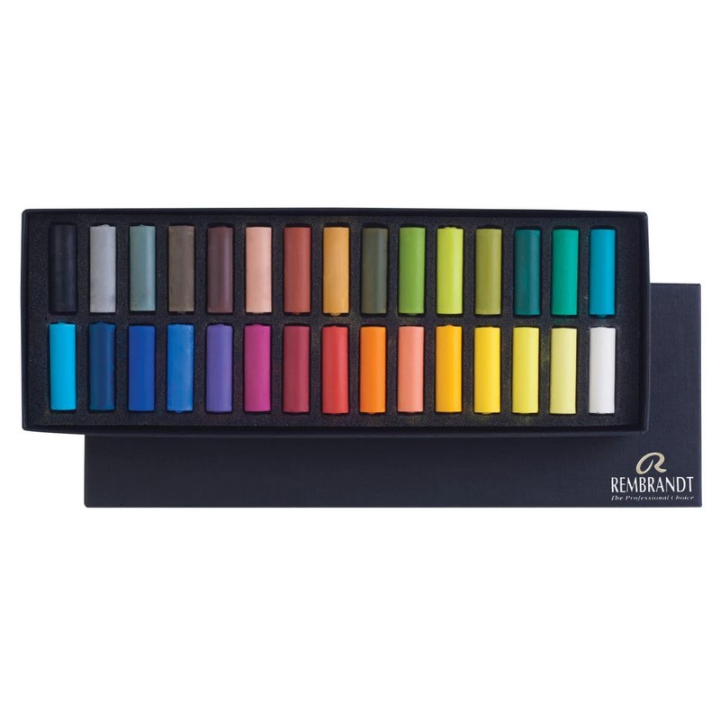 ROYAL TALENS Křídové pastely REMBRANDT Soft Mini, 30ks General Selection