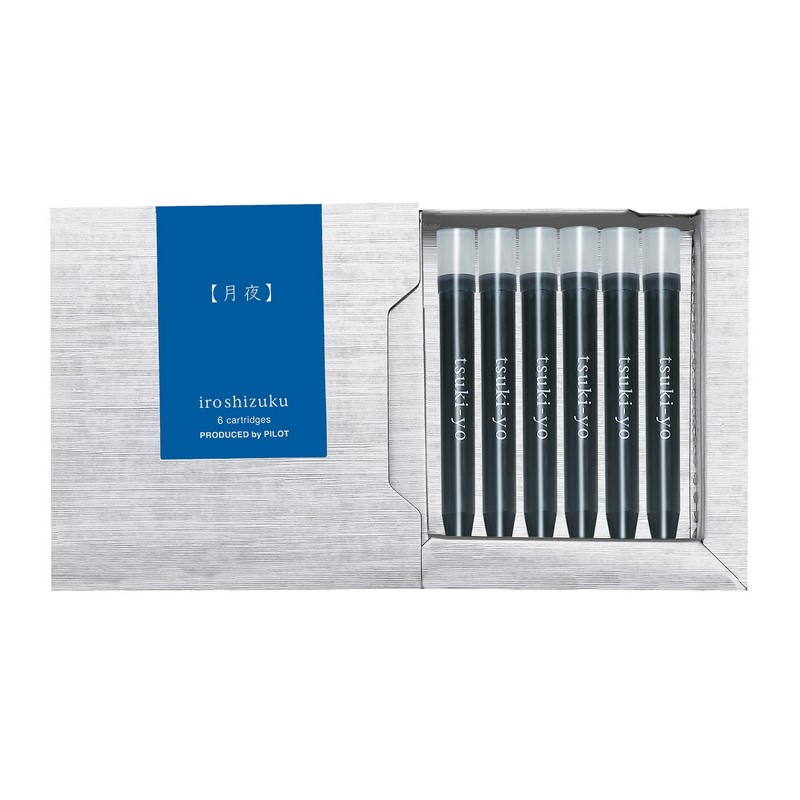 PILOT bombičky Iroshizuku pro plnicí pera, 6ks Kon-peki