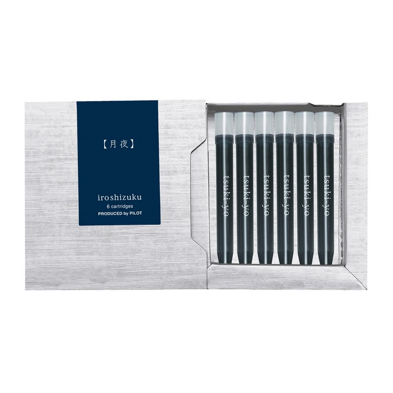 PILOT bombičky Iroshizuku pro plnicí pera, 6ks Shin-kai