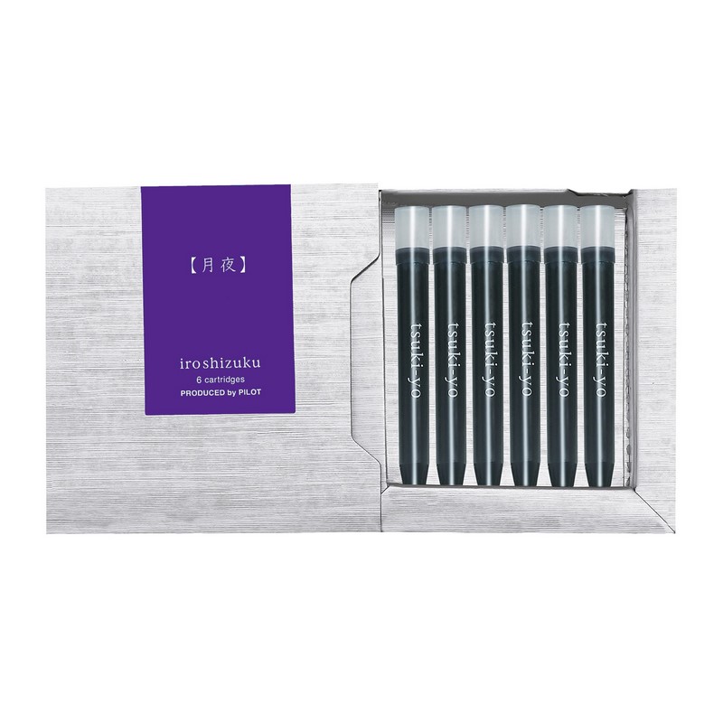 PILOT bombičky Iroshizuku pro plnicí pera, 6ks Murasaki-shikibu