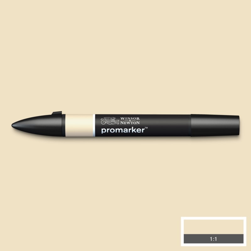 Lihová fixa WINSOR & NEWTON Promarker Fine & Chisel, CHAMPAGNE (Y217)