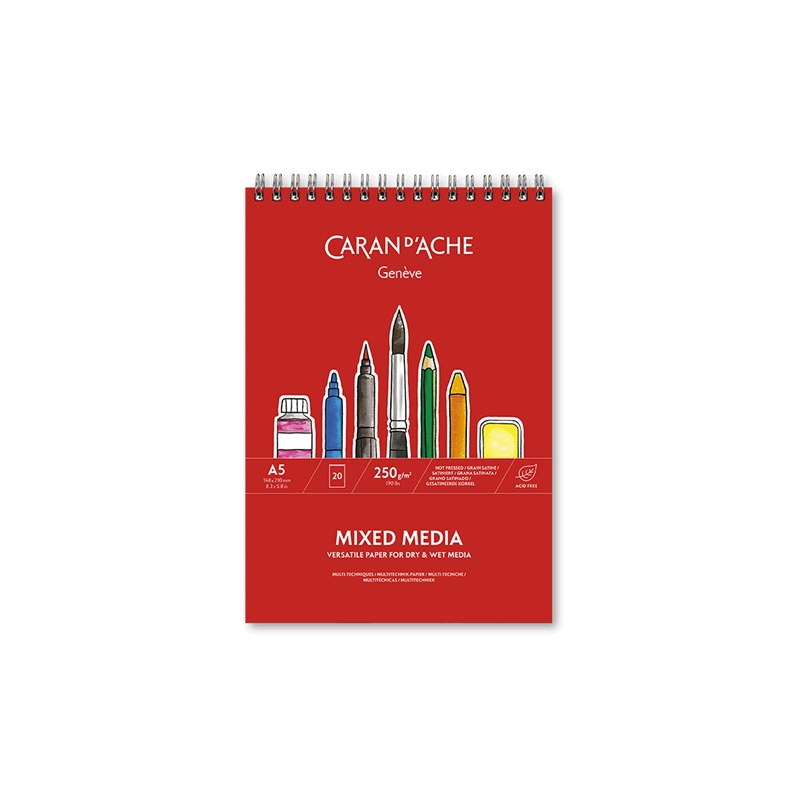 Blok CARAN D'ACHE A5, 20 listů