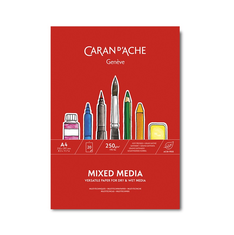 Blok CARAN D'ACHE A4, 20 listů