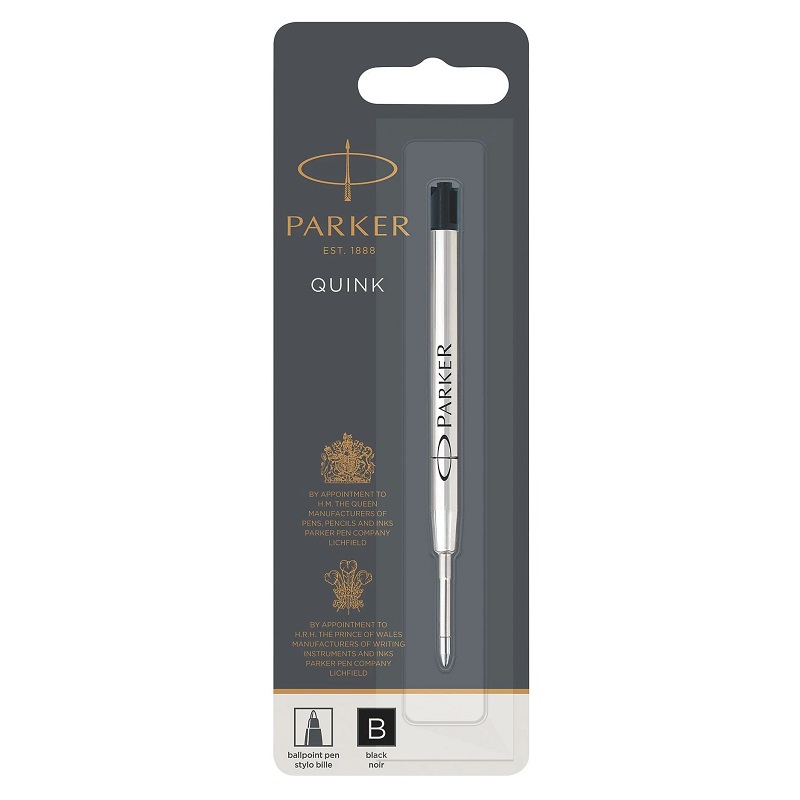 Náplň do kuličkového pera PARKER černá "B"