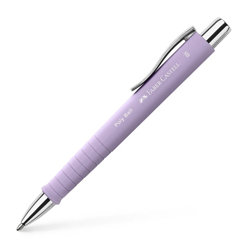 FABER-CASTELL kuličkové pero Poly Ball XB, lila