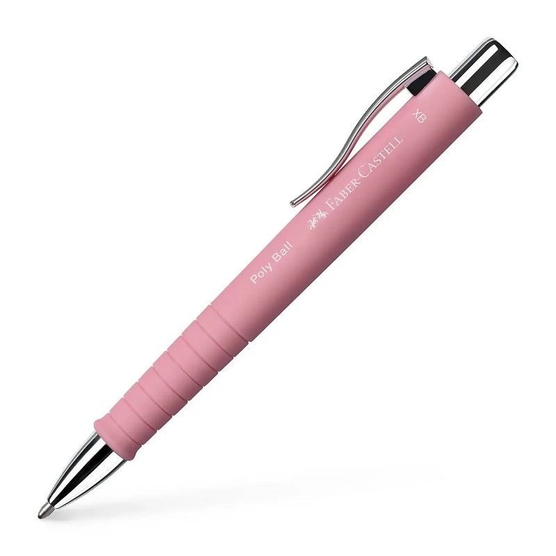 FABER-CASTELL kuličkové pero Poly Ball XB, Old Rose
