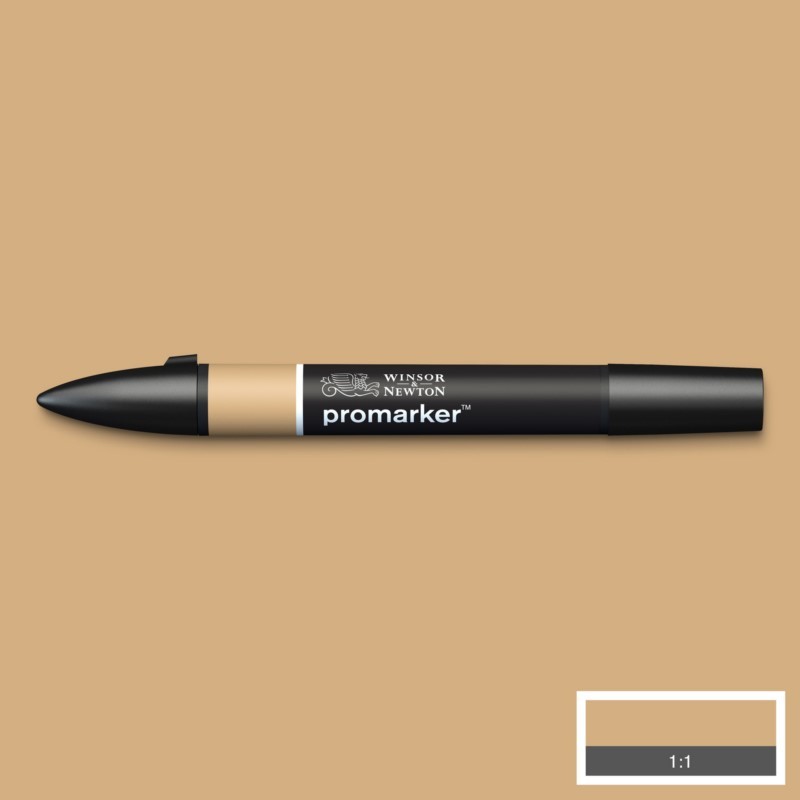 Lihová fixa WINSOR & NEWTON Promarker Fine & Chisel, PRALINE (O837)