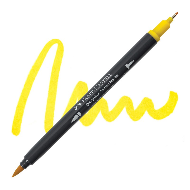 FABER-CASTELL lihový GOLDFABER DUAL, 107 Cadmium Yellow
