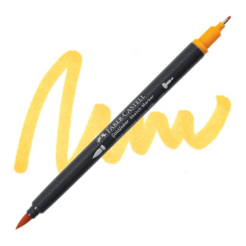FABER-CASTELL lihový GOLDFABER DUAL, 109 Dark Chrome Yellow