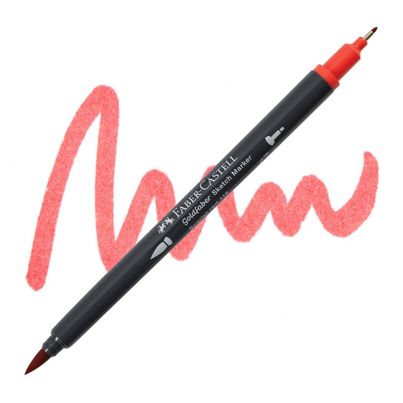 FABER-CASTELL lihový GOLDFABER DUAL, 118 Scarlet Red