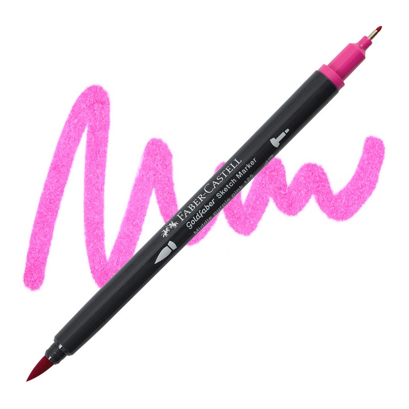 FABER-CASTELL lihový GOLDFABER DUAL, 125 Middle Purple Pink
