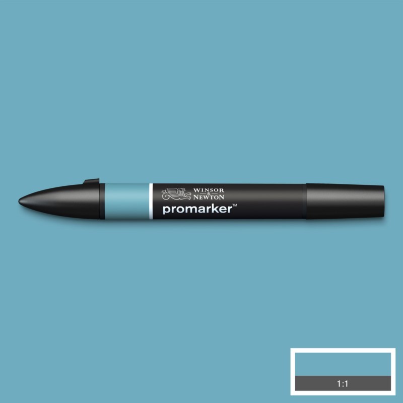 Lihová fixa WINSOR & NEWTON Promarker Fine & Chisel, VERDIGRIS (C426)