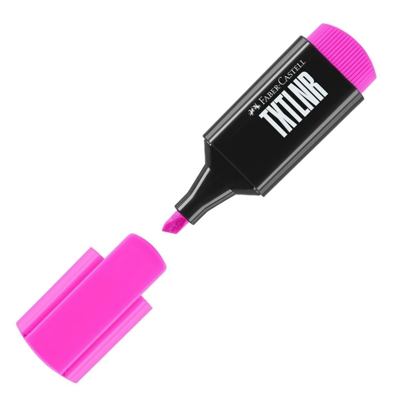 FABER-CASTELL zvýrazňovač TXTLNR Mini, růžový