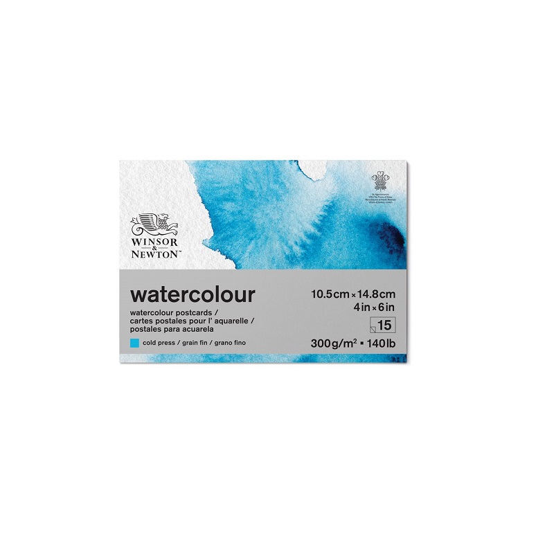 Blok WINSOR & NEWTON Watercolour Pad, A6 15 listů