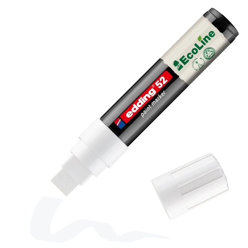 Lakový popisovač EDDING 52 EcoLine, bílý