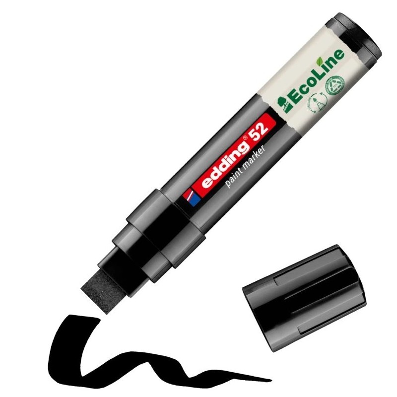 Lakový popisovač EDDING 52 EcoLine, černý