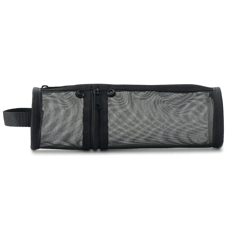 Síťované pouzdro MUJI oválné černé "S"