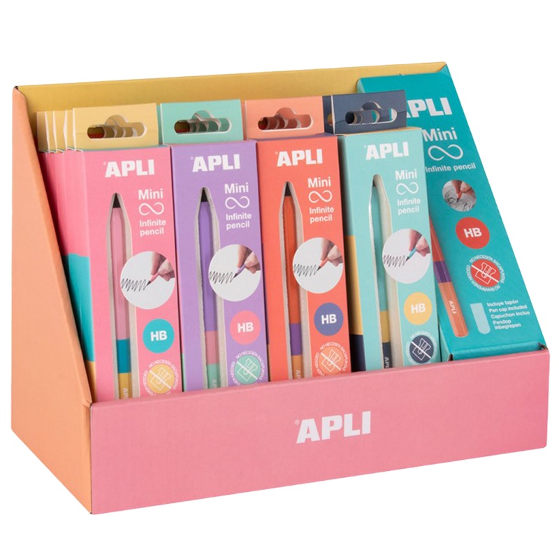 APLI nekonečná grafitová tužka Mini HB, 20ks