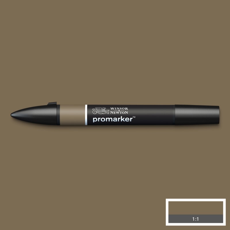 Lihová fixa WINSOR & NEWTON Promarker Fine & Chisel, WARM GREY 5 (WG5)