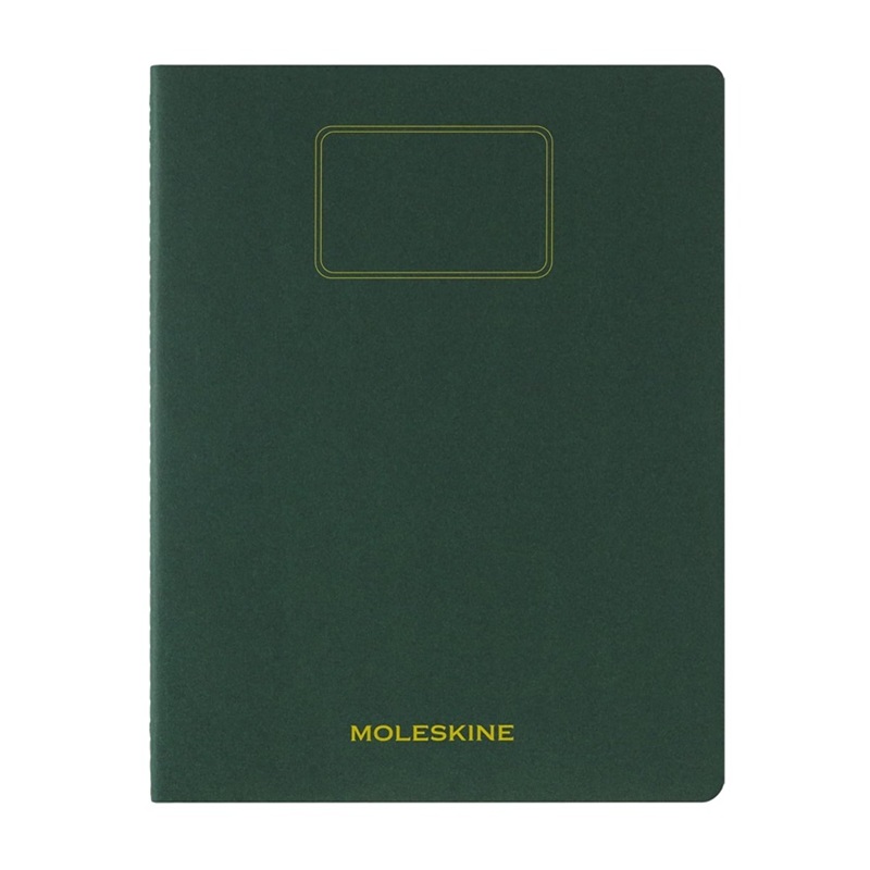 Sešit MOLESKINE Student linkovaný zelený XXL