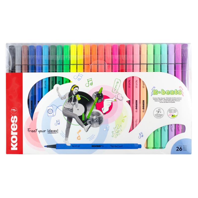 KORES fixy K-Beats, 26ks