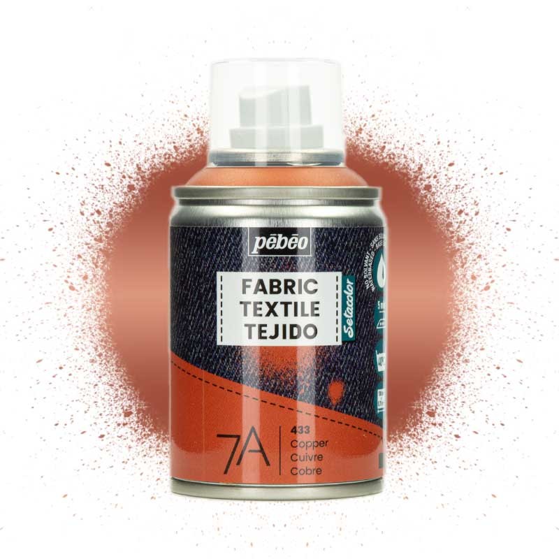 PEBEO Setacolor sprej na textil 7A 100ml, Copper 33