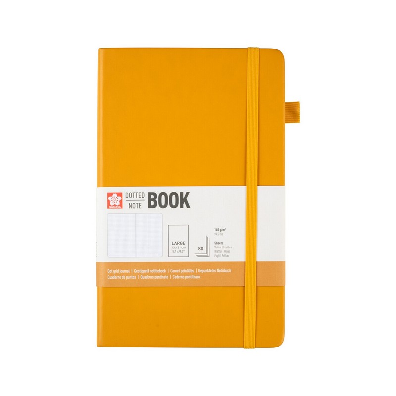 Skicář SAKURA tečkovaný 13x21cm Japanese Kerrie, 80 listů