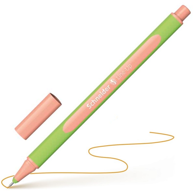 Liner SCHNEIDER Line-Up PASTEL, oranžový