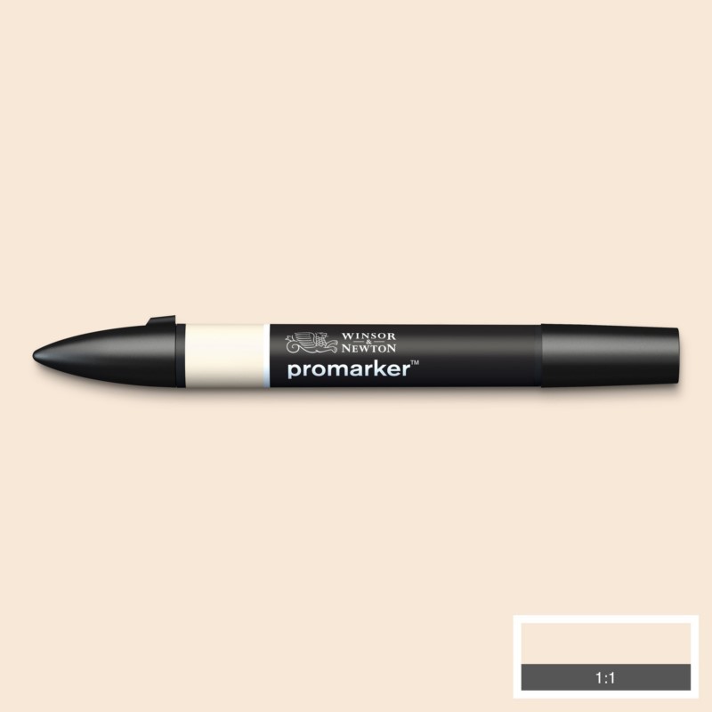Lihová fixa WINSOR & NEWTON Promarker Fine & Chisel, ALMOND (O819)