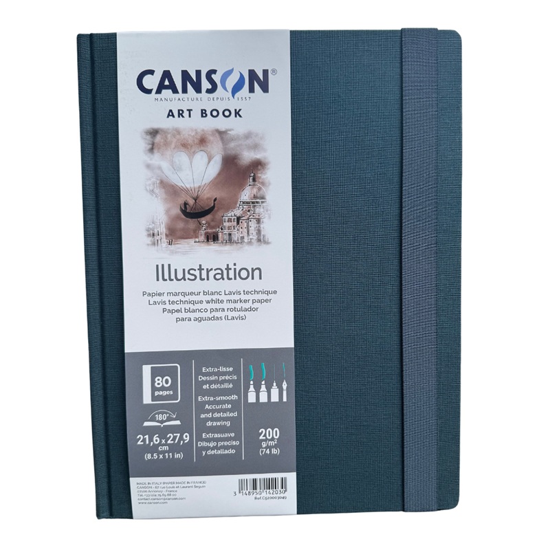 Blok CANSON Illustration ART BOOK A4, 40 listů 200g
