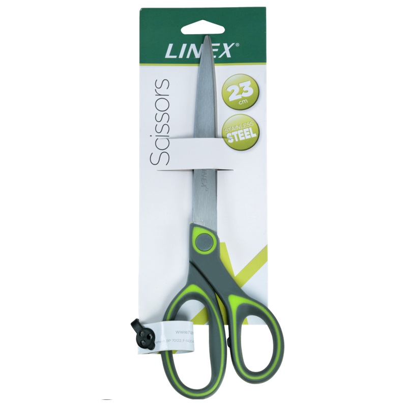 Nůžky LINEX zelené 23cm