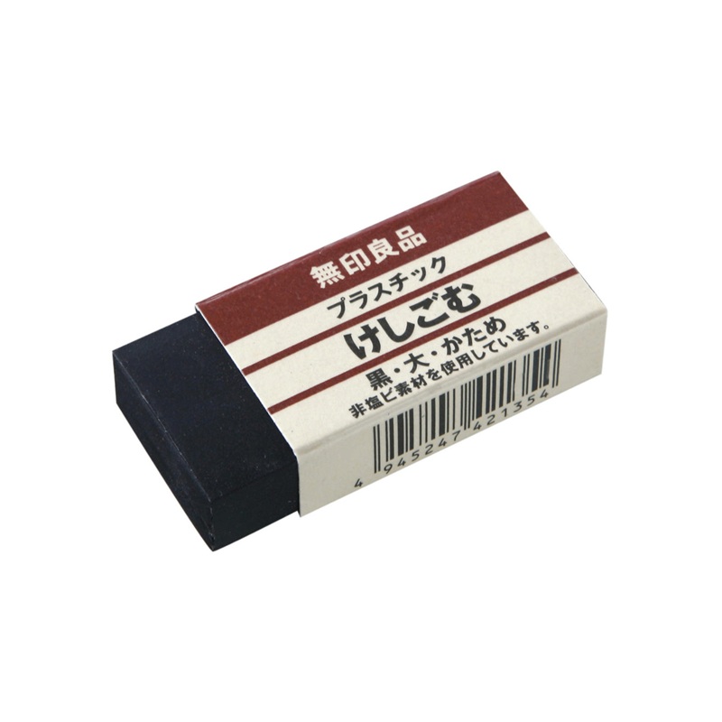 MUJI guma černá, velká