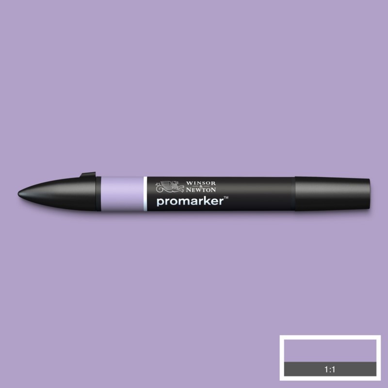 Lihová fixa WINSOR & NEWTON Promarker Fine & Chisel, LILAC (V327)