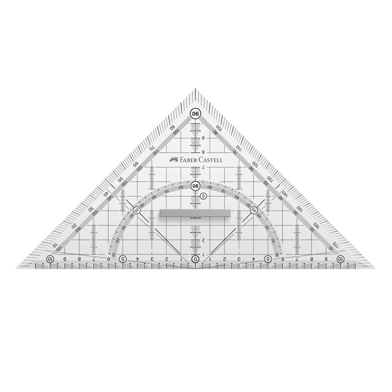Multifunkční trojúhelník FABER-CASTELL Grip s držadlem