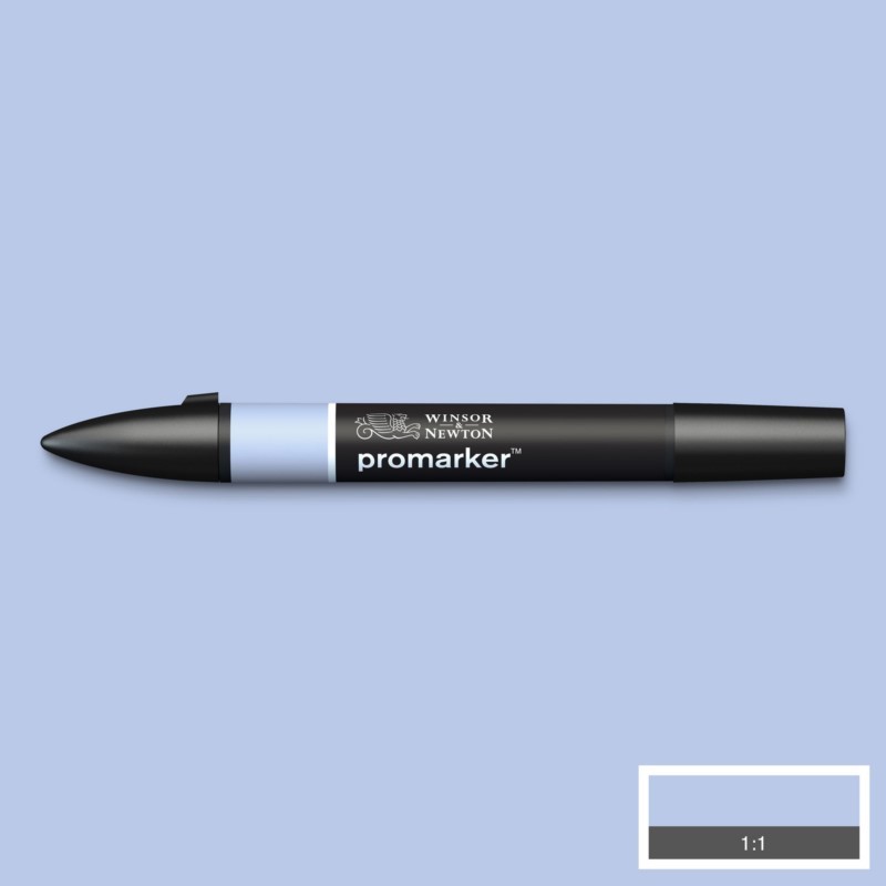 Lihová fixa WINSOR & NEWTON Promarker Fine & Chisel, BLUE PEARL (B528)