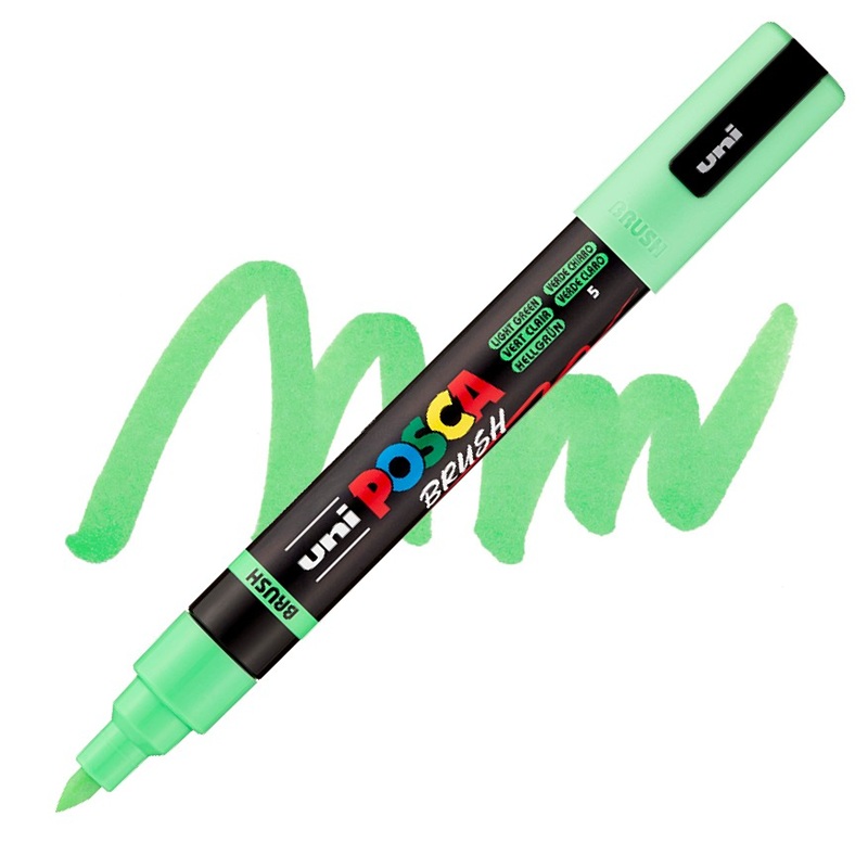 Akrylová fixa UNI POSCA 5BR, světle zelená (5)