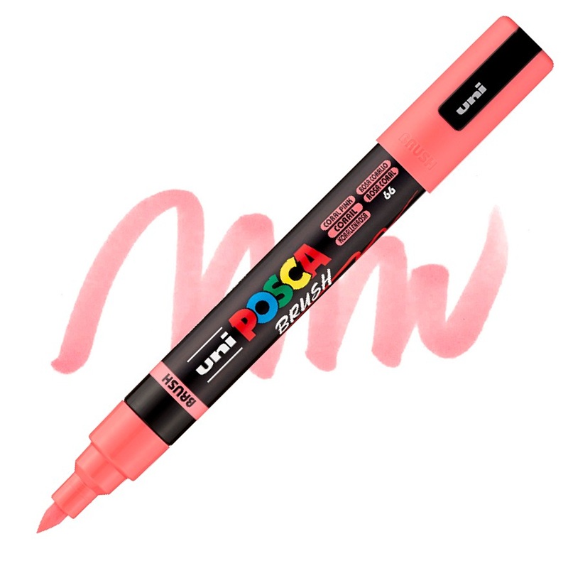 Akrylová fixa UNI POSCA 5BR, korálově růžová (66)