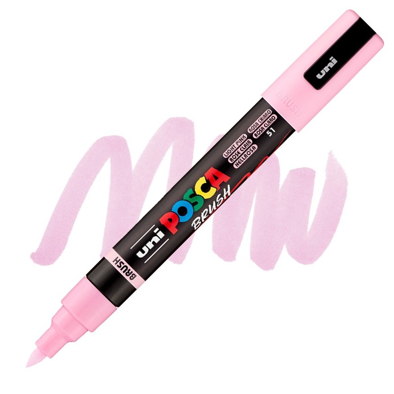 Akrylová fixa UNI POSCA 5BR, světle růžová (51)