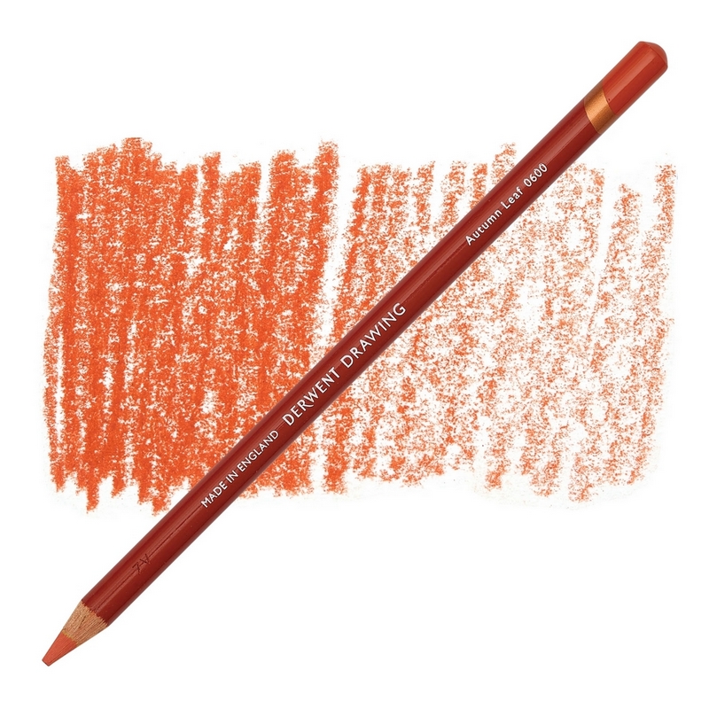 Umělecká pastelka DERWENT Drawing, Autumn Leaf