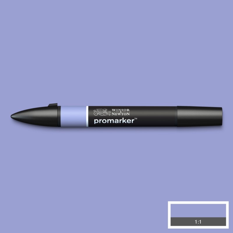Lihová fixa WINSOR & NEWTON Promarker Fine & Chisel, BLUEBELL (V127)