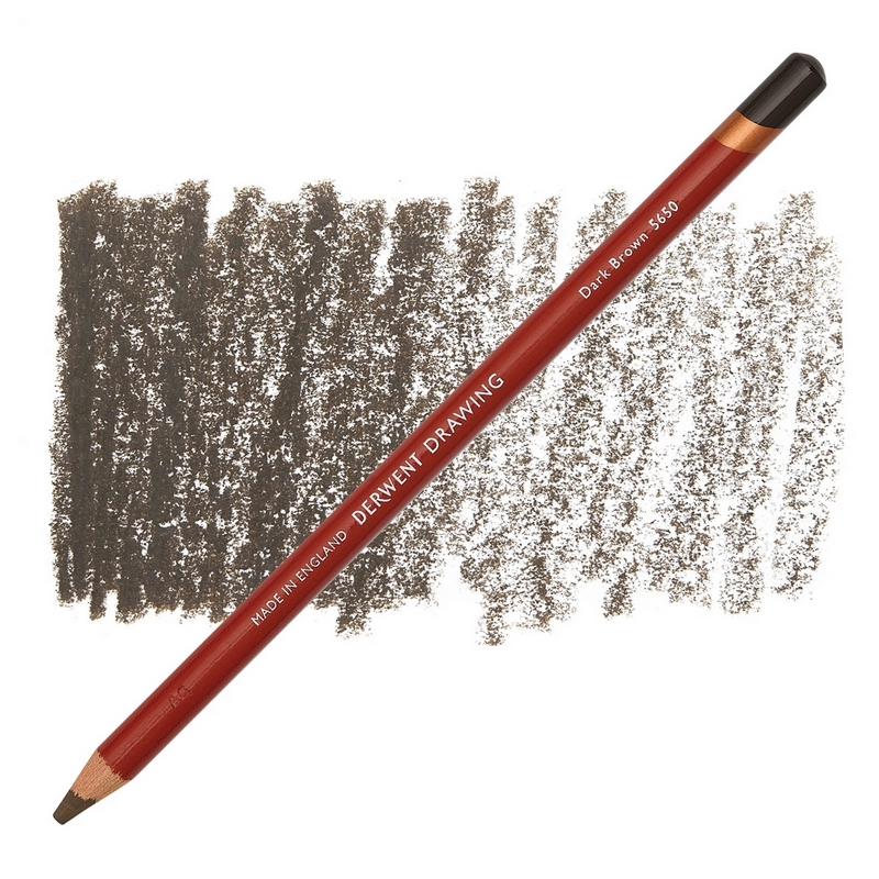 Umělecká pastelka DERWENT Drawing, Dark Brown