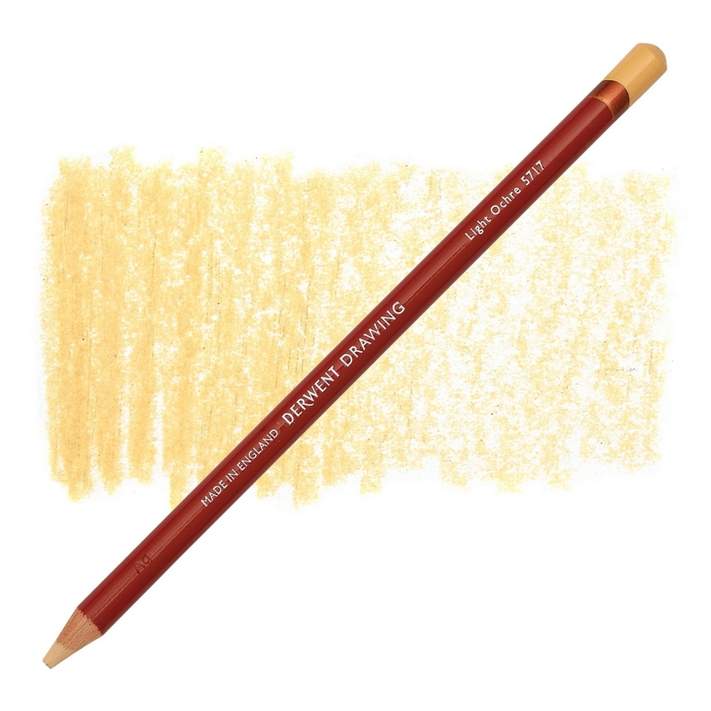 Umělecká pastelka DERWENT Drawing, Light Ochre